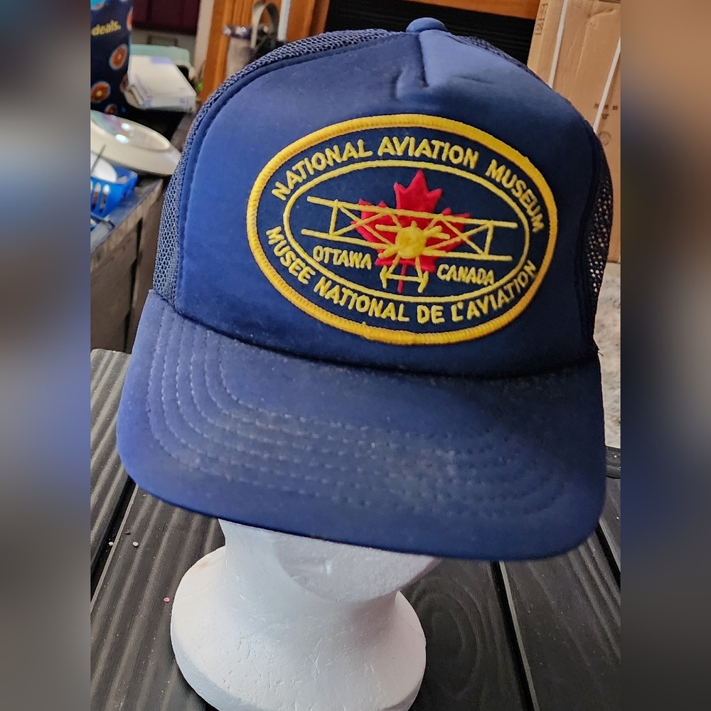 Vintage National Aviation Museum Ottawa Canada  Hat Cap BENIFITS CHARITY